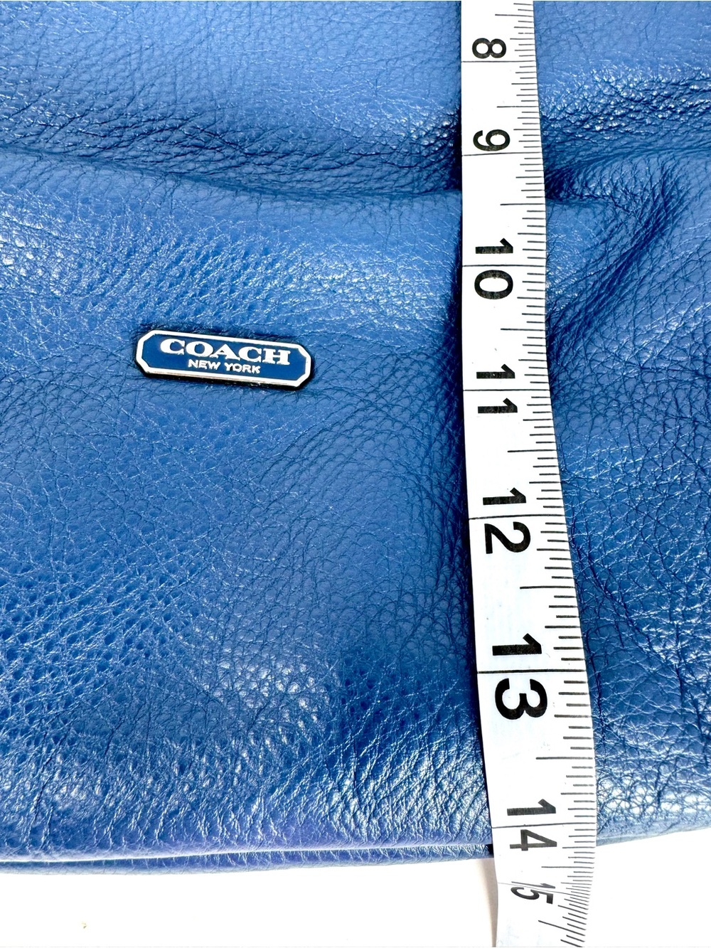Coach Park North South Hobo Bag
Royal Blue Leather - Picture 10 of 11